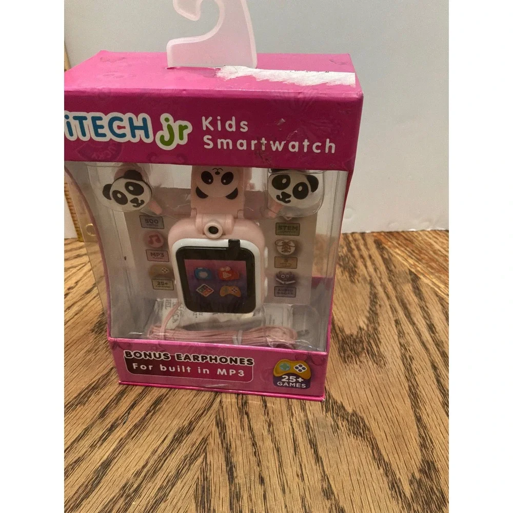 STEM Kids iTECH Jr Smartwatch OS Pink Panda